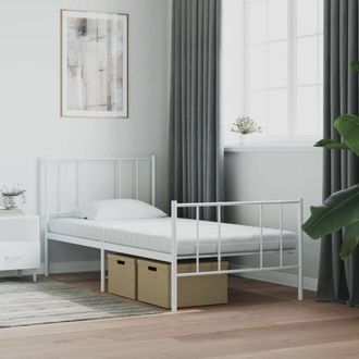 Berkfield Home Soft Foam Mattresses 2 pcs White 90x190 cm 7-Zone Hardness 20 ILD