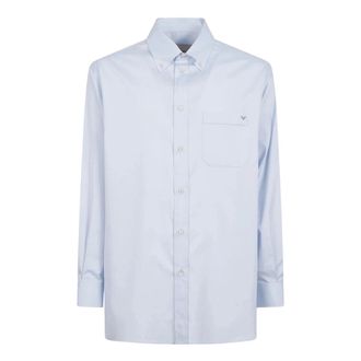 Valentino Heren, Overhemden, Blauw, Maat: L