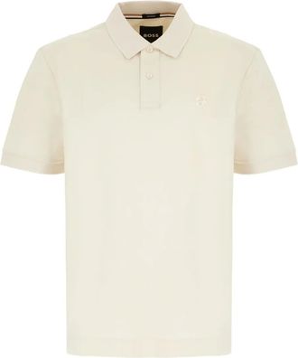 HUGO BOSS Polo con logo - Toni neutri