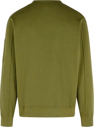 C.P. Company Felpa girocollo con dettaglio lente - Verde