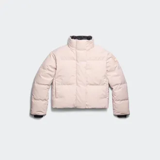 Canada Goose Grandview Cropped Jacket Tonal Disc (Women, Vintage Rose, S)