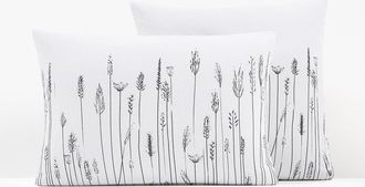 La Redoute Interieurs Kussensloop in katoen, Flore