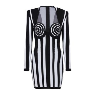 Balmain Mujer, Vestidos, Negro, Talla: 2XS
