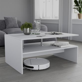 Vicco Mesa De Centro Amato, Blanco, 90 X 52.6 Cm, Vicco