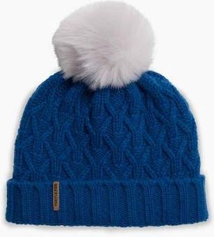 Turtle Fur Yak Wool Mara Pom Beanie in Blue at Nordstrom