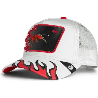 Goorin Brothers Fire Flames Embroidered Patch Trucker Hat in Digital at Nordstrom