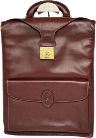 Cartier Pre-owned Vintage Handtas - unisex - Vintage Handtas - Rood - ONE Size - Leer - Vintage