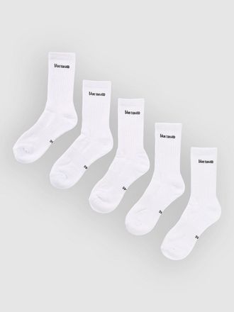 Blue Tomato Logo 5-Pack Socks blanco