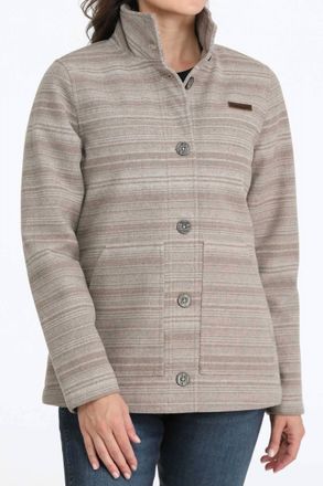 Cinch Womens Wooly Coat In Gray