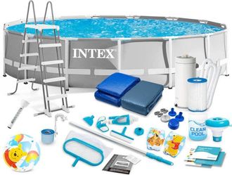 OEM Piscina De Jard&iacute;n Con Estructura 457 X 107 Cm 21 En 1 Intex 26724