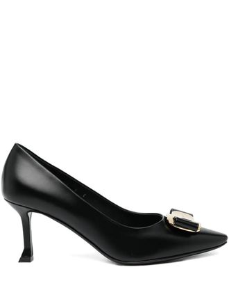 Ferragamo 80mm Vara bow pumps - Black