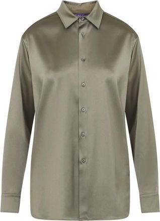 Ralph Lauren Camicia Adrien - - Blouses & Shirts - Donna - Marrone - S