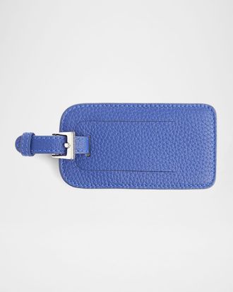 Royce Leather Monogrammed Leather Luggage Tag