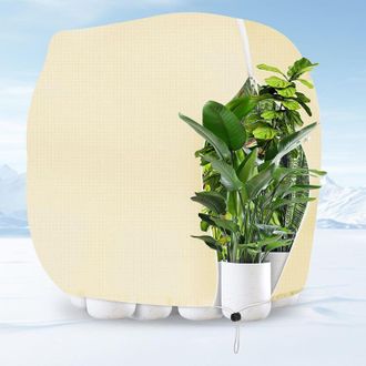 OEM Funda Protectora De Invierno Para Plantas De Exterior, 180 X 120 Cm, Reutilizable, Con Cremallera, Para Proteger Las Plantas Del Fr&iacute;o Y El Invierno. F