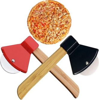 OEM Cuchillo Para Pizza, Cuchillo Para Pizza De Acero Inoxidable, Cortador Pizza Acero Inoxidable, Cortador Pizza Acero Inoxidable C&oacute;modo, 2 Piezas