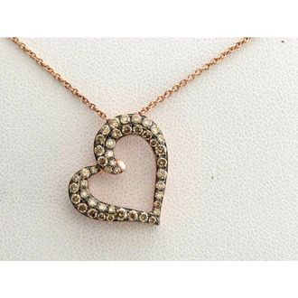 Le Vian Ladies Chocolatier Necklaces set in 14K Strawberry Gold