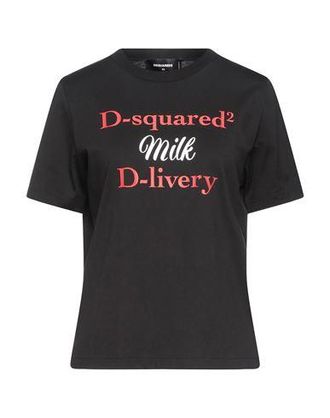 Tシャツ・カットソー DSQUARED2 COTTON T-SHIRT WITH DSQUARED2 MILANO PRINT D SQUARED2 COTTON T-SHIRT WITH DSQUARED2 MILANO PRINT (D