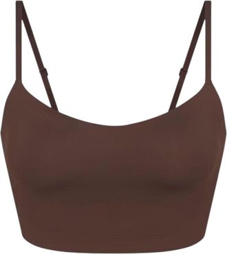 Nike (WMNS) Nike x SKIMS Matte Cami Longline Bra Dark Sepia BRSPT5115-DSP