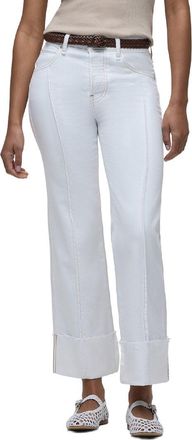 Hudson Hudson Jeans Rosie High Rise Pintucked Wide Leg Jean