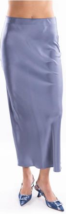 Marella Rokken, Dames, Blauw, S, Polyester, Mllarcella Rok