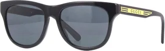 Gucci GG0980S001 Square Full Rim Sunglasses - Black
