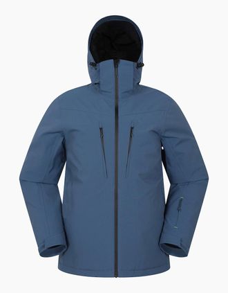 Mountain Warehouse Mens Mountain Warehouse Mens Astro Ski Jacket - Blue - Size: Regular/36