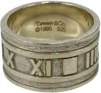 Tiffany & Co. Silver Silver 925 Band Ring (Pre-Owned)