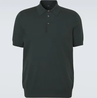 Dunhill Polo in cotone e seta