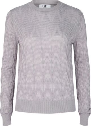 M Missoni Zigzag Crewneck Sweater