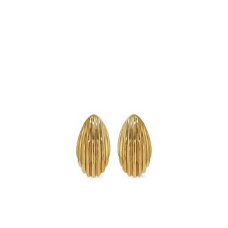 Anine Bing Earrings, female, Yellow, ONE SIZE, Polished Finish Earrings