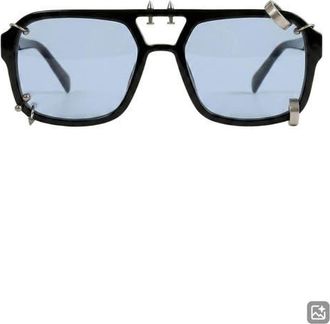 Fifth and Ninth Darcy 55mm Aviator Sunglasses in Black at Nordstrom