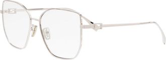 Fendi Optische Bril - unisex - Brillen - Grijs - ONE Size - Accessoires