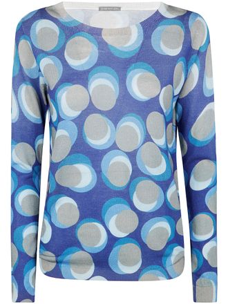 In Bed With You Printed Boat Neck Sweater