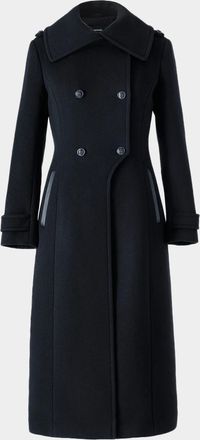 Mackage Elodie-R Double-Face Wool Tailored Coat