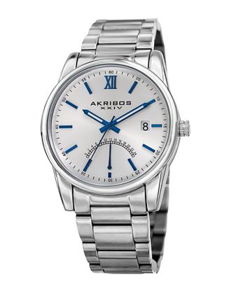 Akribos XXIV Akribos Xxiv Mens Stainless Steel Watch