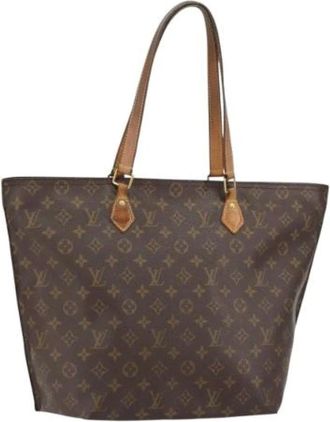 Louis Vuitton Pre-owned Tote Bags, female, Brown, Size: ONE SIZE Pre-owned Vintage Canvas Tote Bag