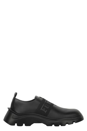 Ferrari Leather Lace-up Derby Shoes