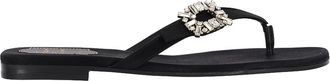 Roger Vivier Satin sandals with crystals