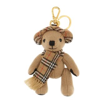 Burberry Keyrings, female, Beige, Size: ONE SIZE Portachiavi