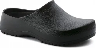 Birkenstock Mens Super-Birki Polyurethane Clog - Regular Width In Black