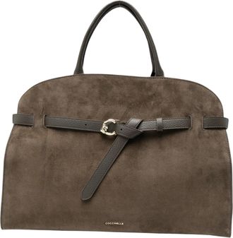 Coccinelle Sabine Suede Large Suede Tote Bag