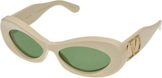 Valentino Dames, Accessoires, Beige, Maat: 57 MM