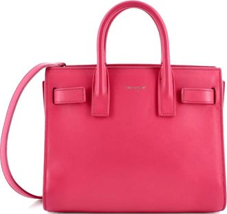 Saint Laurent Sac de Jour Bag Leather Nano tote bag - Roze