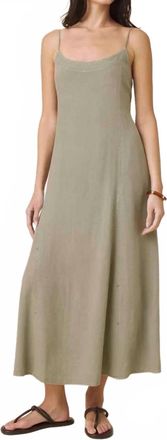 Splendid Coastal Midi Dress In Eucalyptus