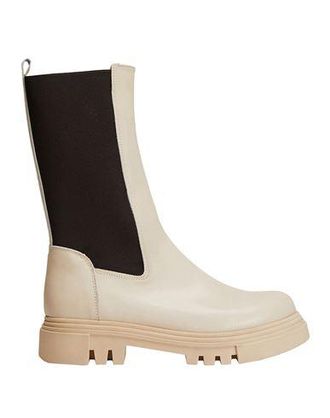 8 by YOOX LEATHER-NYLON HIGH ANKLE BOOT