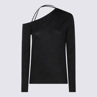 Brunello Cucinelli Sweaters Blacks And Greys-Donna