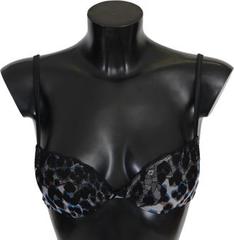Roberto Cavalli Lace Reggiseno Nylon Bra Womens Underwear