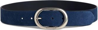 Favorite Daughter The Contour Suede Belt in Navy at Nordstrom, Size X-Small