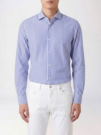 Tintoria Mattei Camicia in popeline a righe