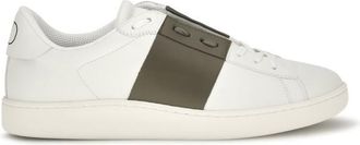 Valentino Garavani White Color Block Sneakers